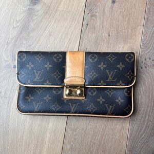 Louis Vuitton Sofia Coppola Monogram Slim Clutch